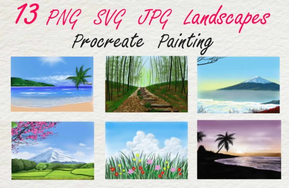 Download Procreate Landscape Painting - Painting Collection
