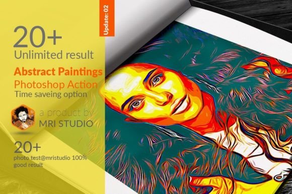 Download Realistic Painting Effect Action - Painting Collection