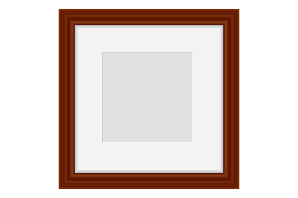 Download Wooden Frame Mockup. Realistic Painting - Painting Collection