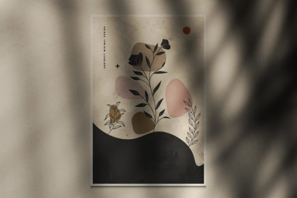 Download Abstract Minimalist Botanical Background - Premium Bundle