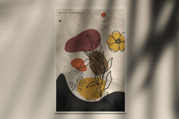 Download Minimalist Abstract Botanical Background - Premium Resources